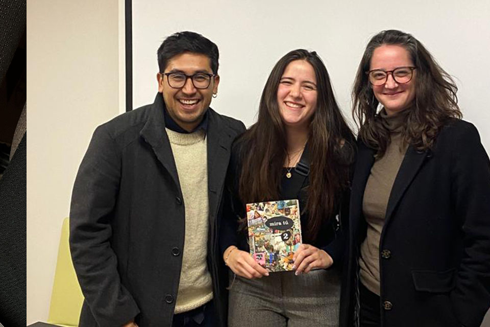 Bella and the colleagues at Fundación Iguales