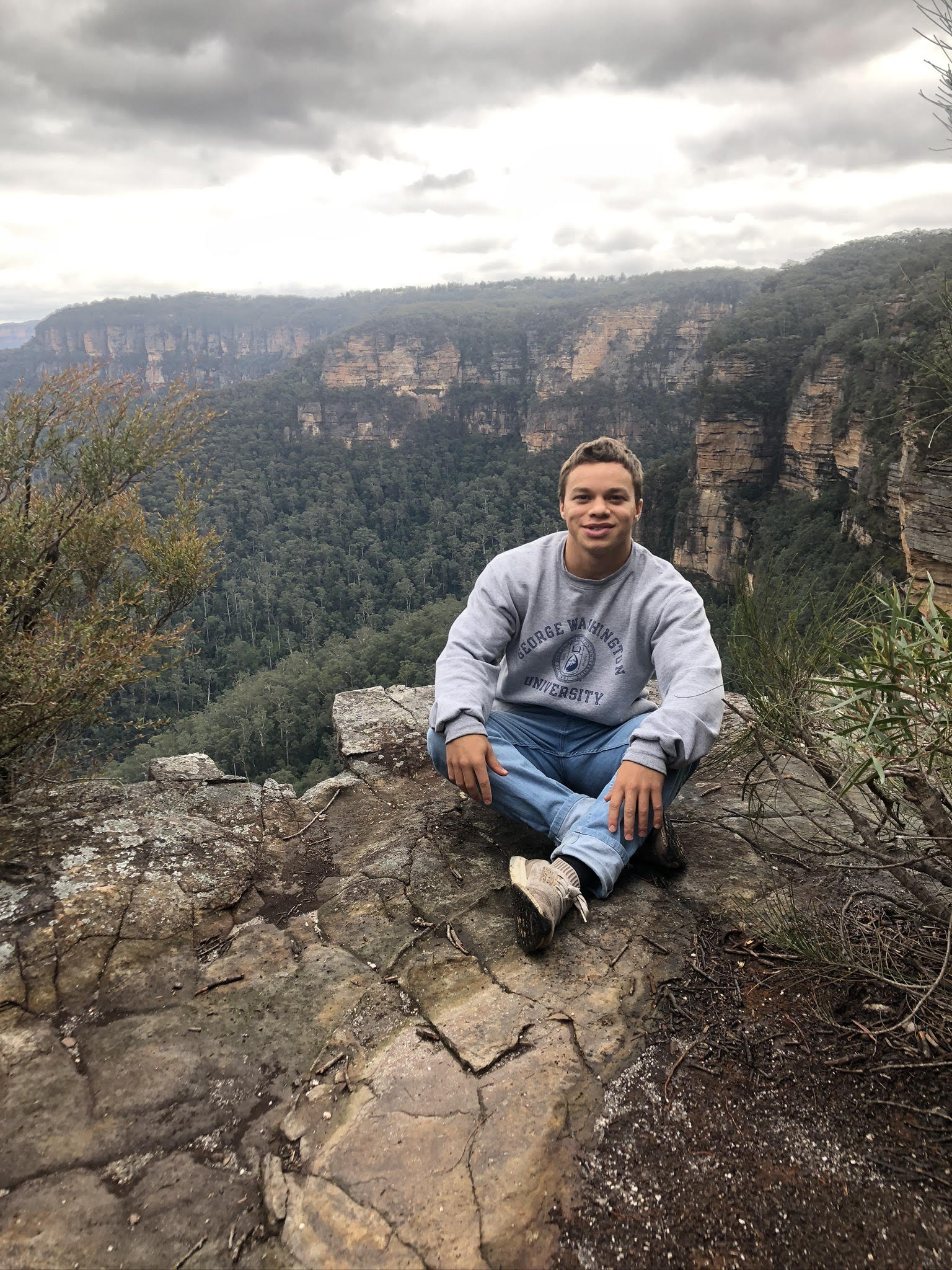 GW Student Alex LeFavi in Australia