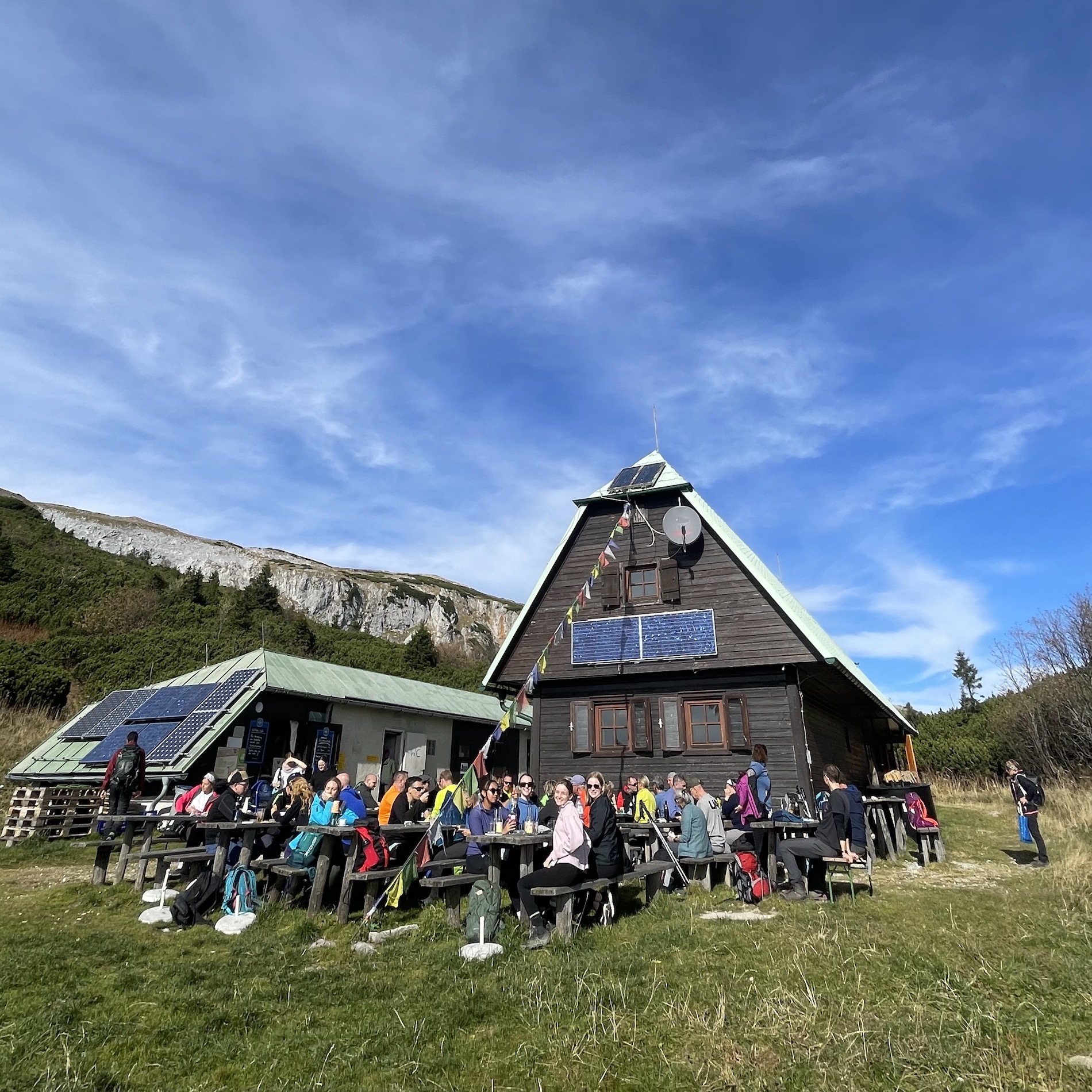 Cassidy Macklin's group camping house