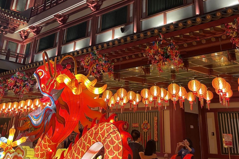 The Chinese New Year celebration in Singapore