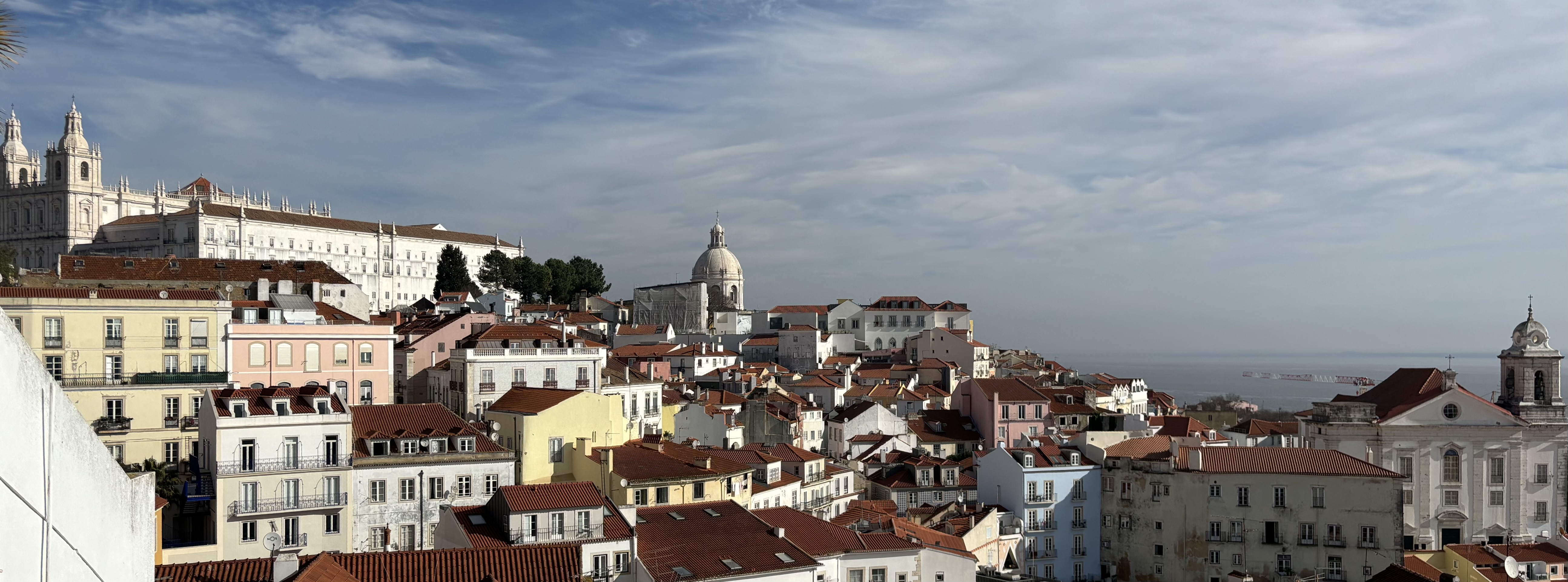 A view of Lisbon, one of Sophie's travel locations