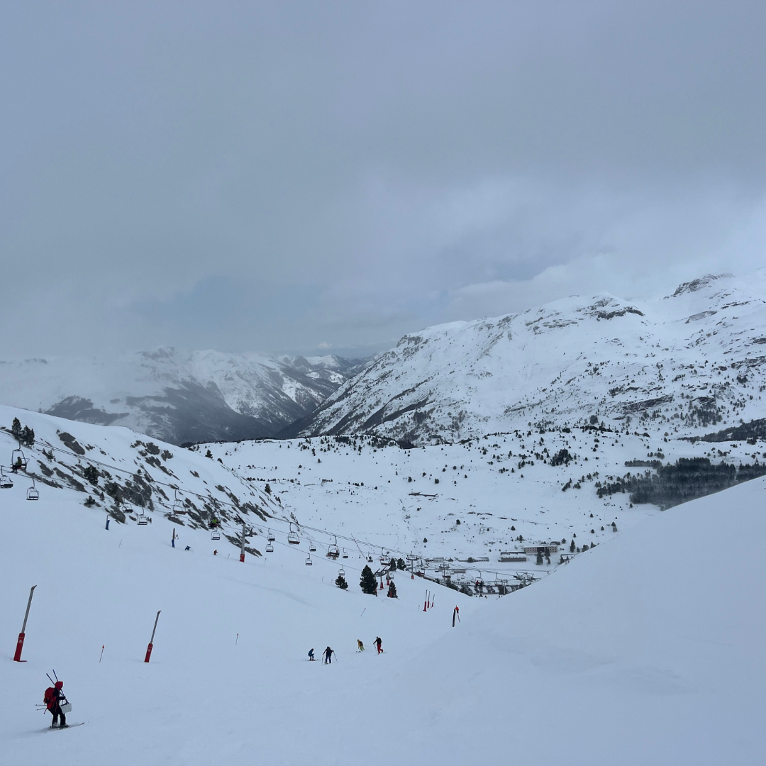 A view of the slopes