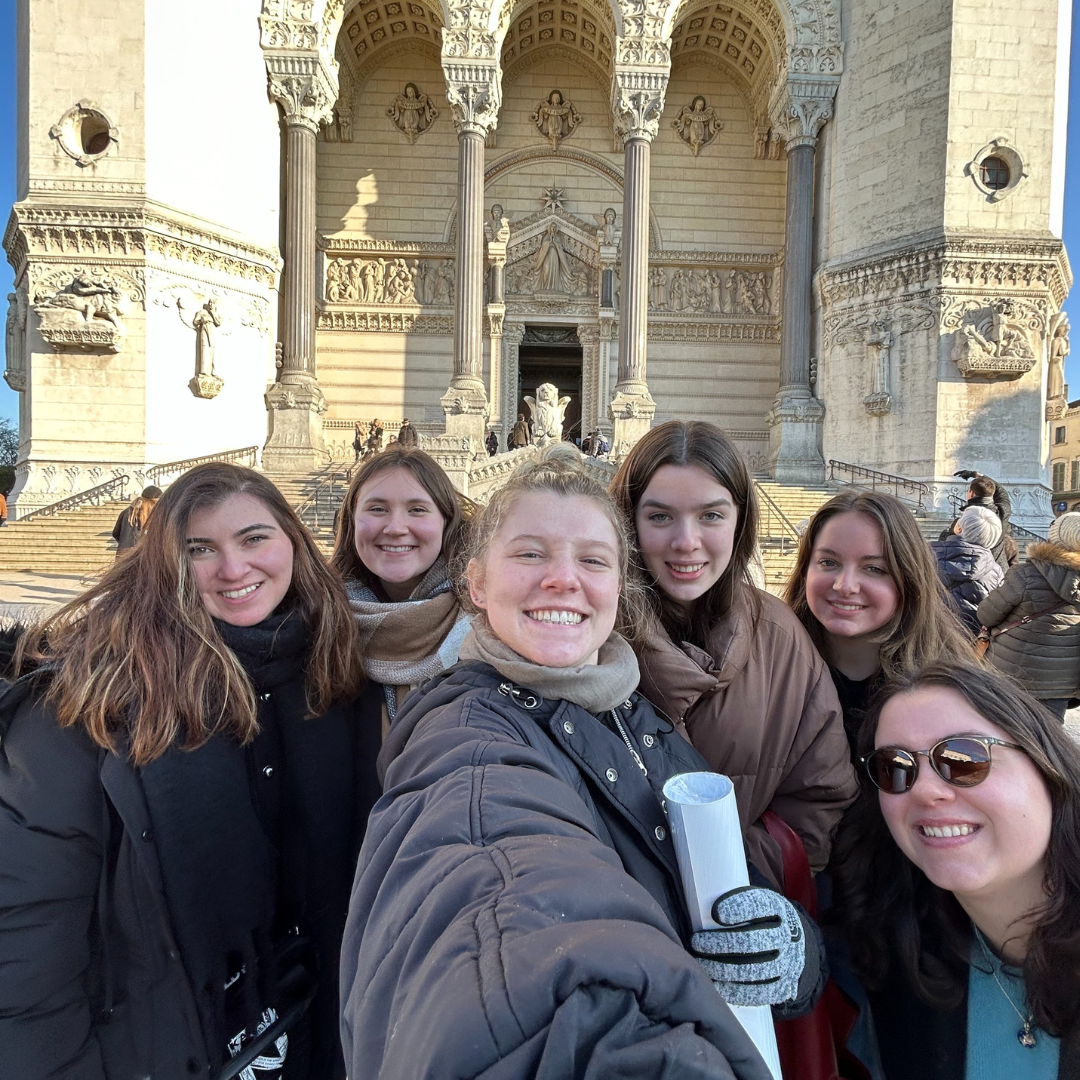 Madison Steskal and friends abroad!