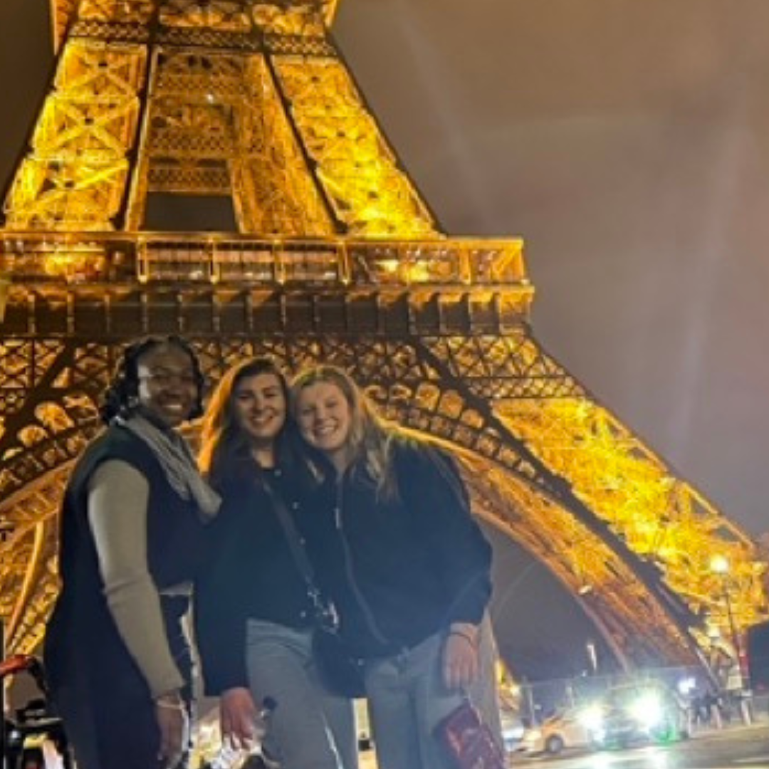 Madison and friends in Paris