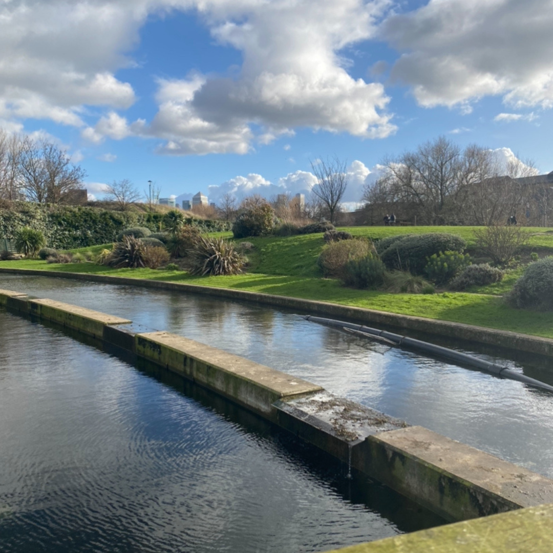 A park in East London