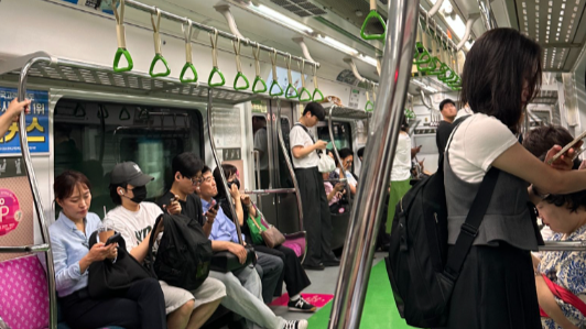 Seoul's Subway Line 2 in South Korea