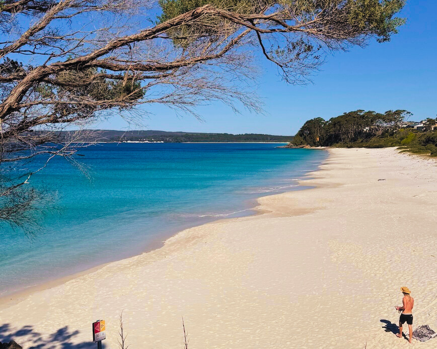 ocean view of Jervis Bay