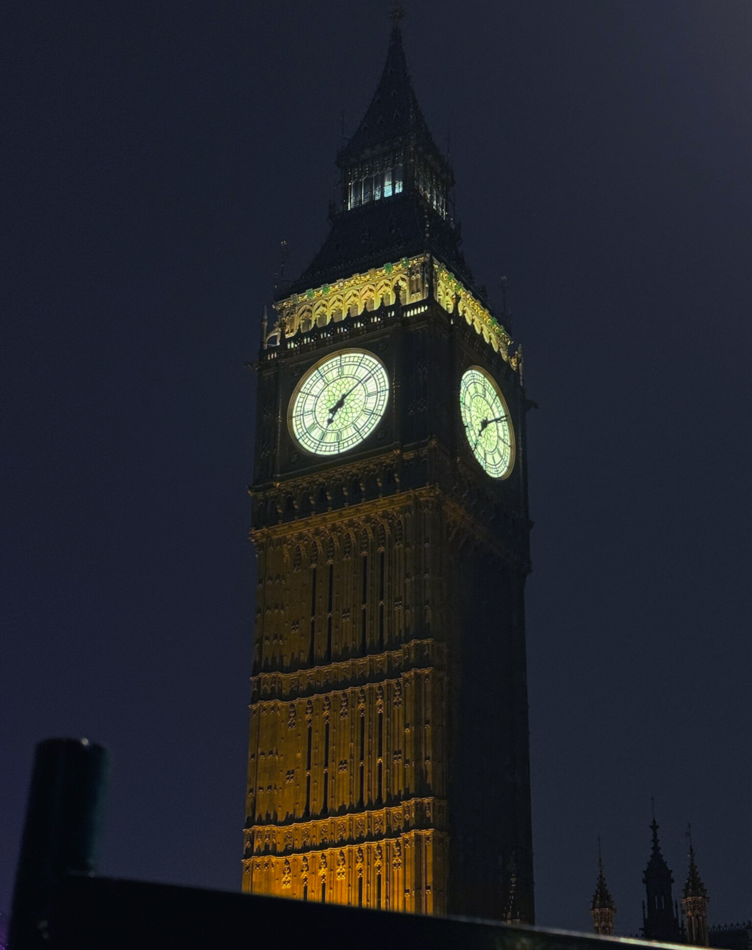 view of Big Ben Clock Tower in London