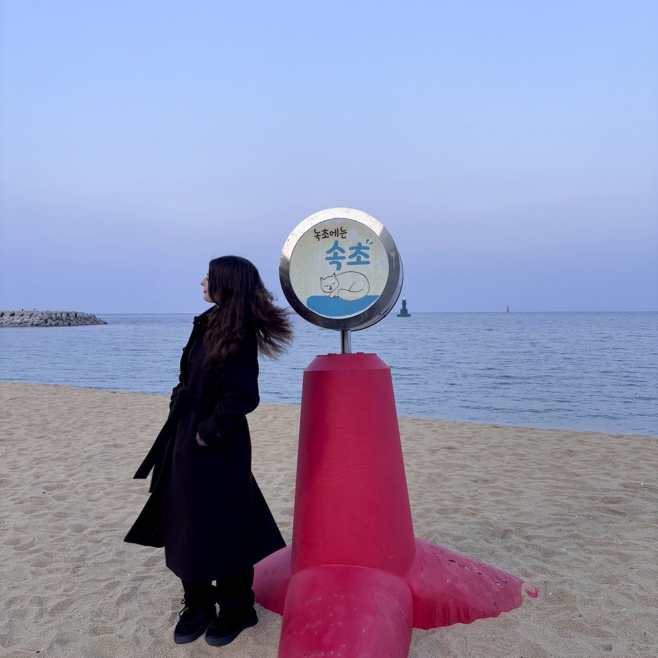 Sokcho near the beacj