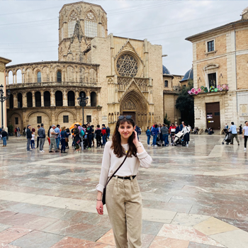 GW student Begum Akkas