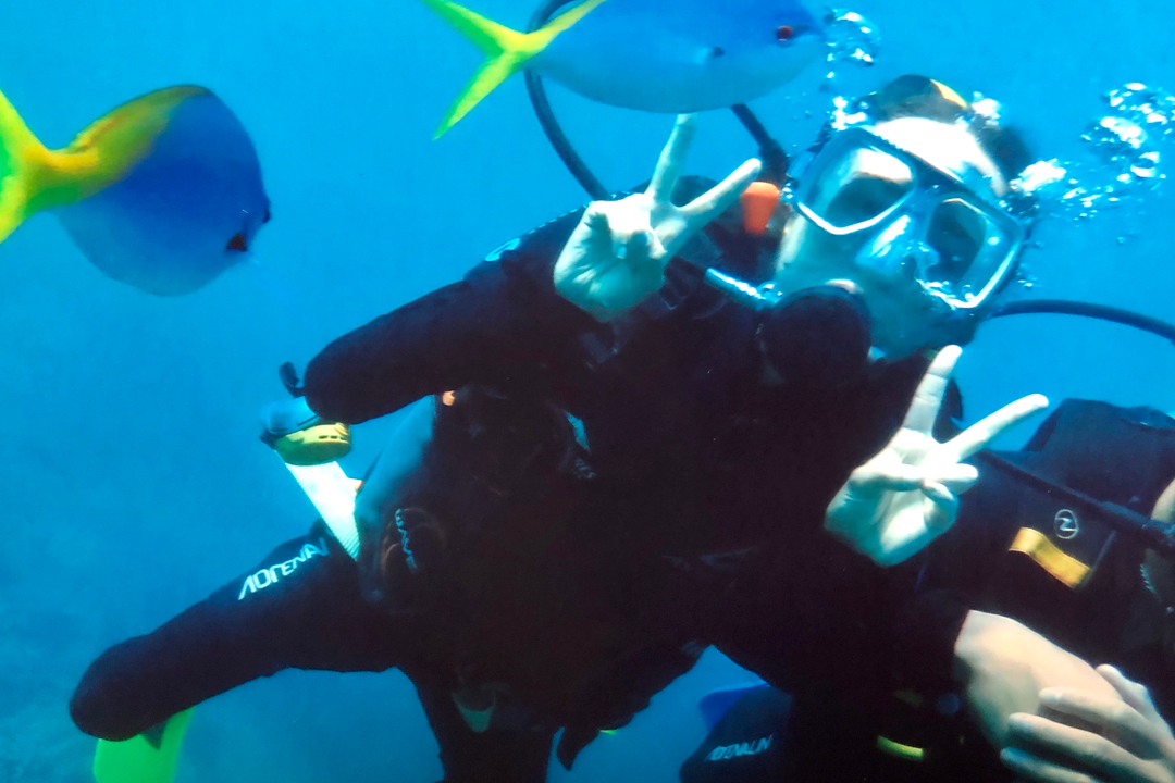 scuba diving story pic