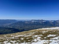 Belledonne mountains surrounding the French city of Grenoble.