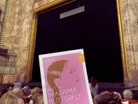 student watching the Puccini’s Madame Butterfly at the Marseille Opera House