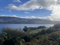 view of Urquhart Castle