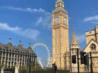 view of Big Ben Clock Tower in London