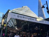 image of the Borough Market entrance during the day