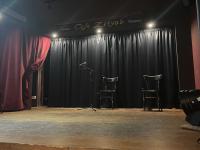 image of the Flamenco cafe stage