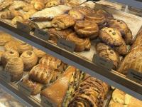 picture of baked pasteries in a parisian bakery