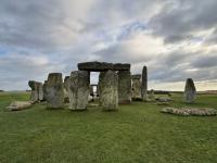 picture of historical landmark Stonehenge in England