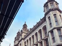 view of library building in London