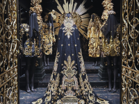 Dolce & Gabbana dress in the exhibition show room 