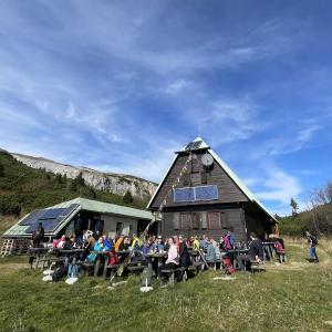 Cassidy Macklin's group camping house