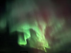 saw the Aurora Borealis(Northern Lights)
