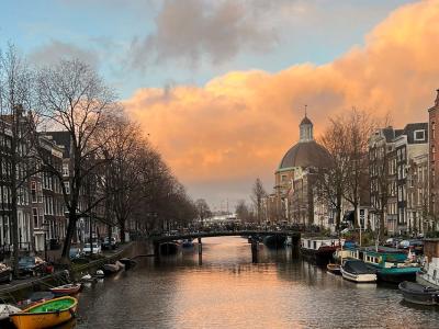 Canal in Amsterdam