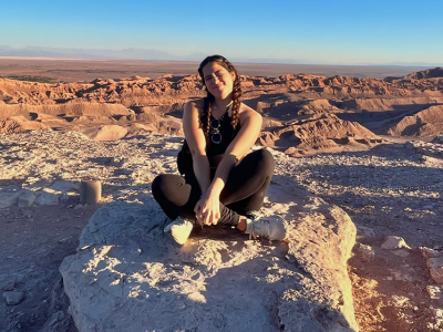 Bella DeShayes in Atacama, Chile