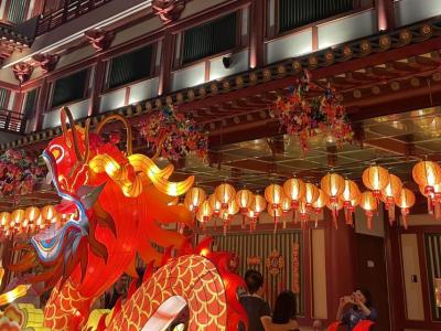 The Chinese New Year celebration in Singapore