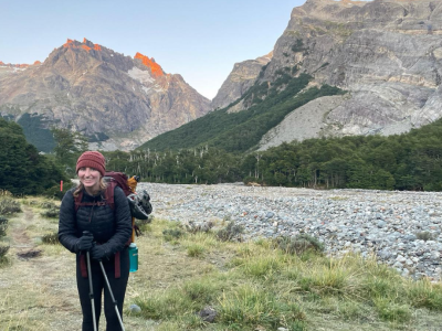 Nora Ball in Patagonia
