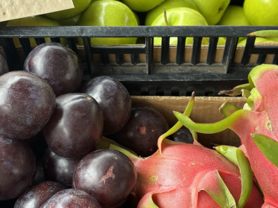 Produce at a street market in Sydney