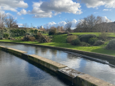 A park in East London