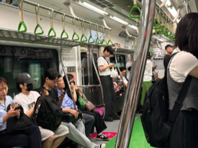Seoul's Subway Line 2 in South Korea