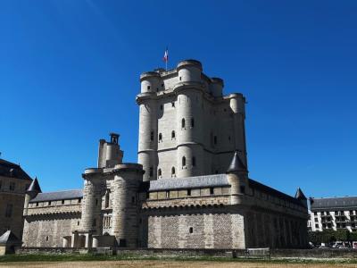 view of Château de Vincennes, a former fortress and royal residence on the eastern edge of Paris