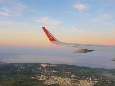 window view from a flight
