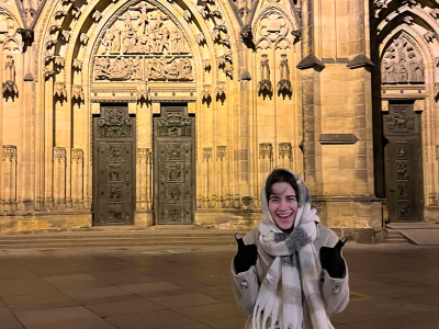 Colleen Harless in Prague