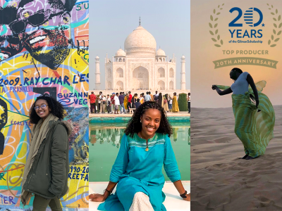 20 years with Gilman. Photos of Gilman Recipients while abroad.