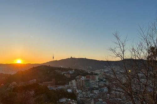 A beautiful sunset in Barcelona!