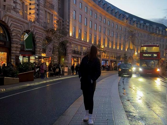 Freya Blackmore in London