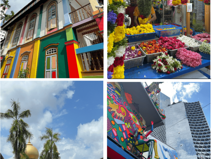 Diverse neighborhoods in Singapore