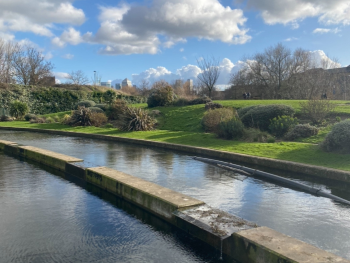 A park in East London