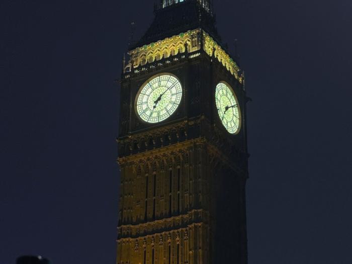 view of Big Ben Clock Tower in London