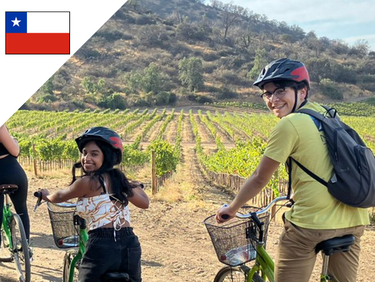 Biking in Chile